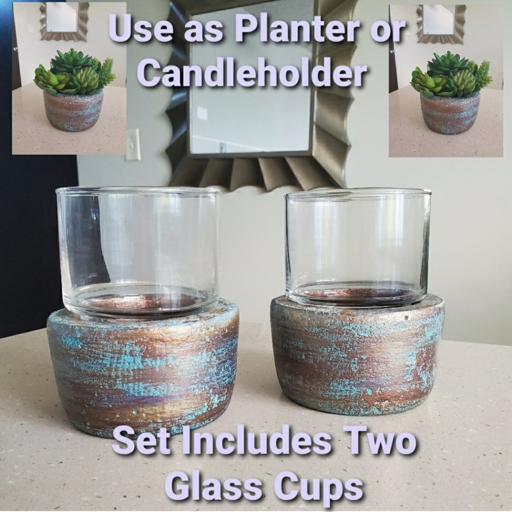 💥Concrete Candleholder Set💥